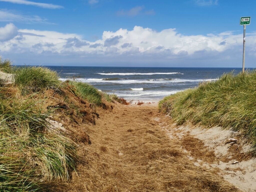 Strand bei Lodbjerg Hede/Søndervig 