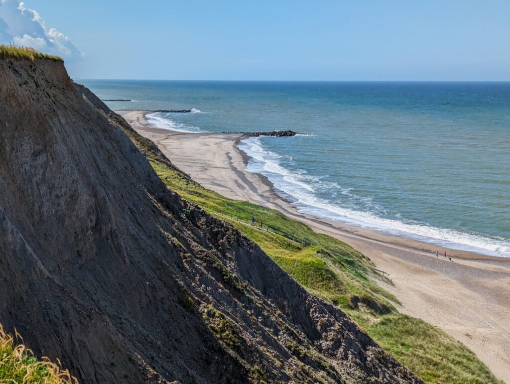 Steilküste am Bovbjerg Fyr