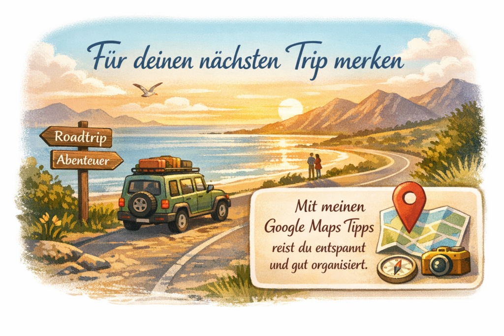 Reiseplanung mit Google Maps