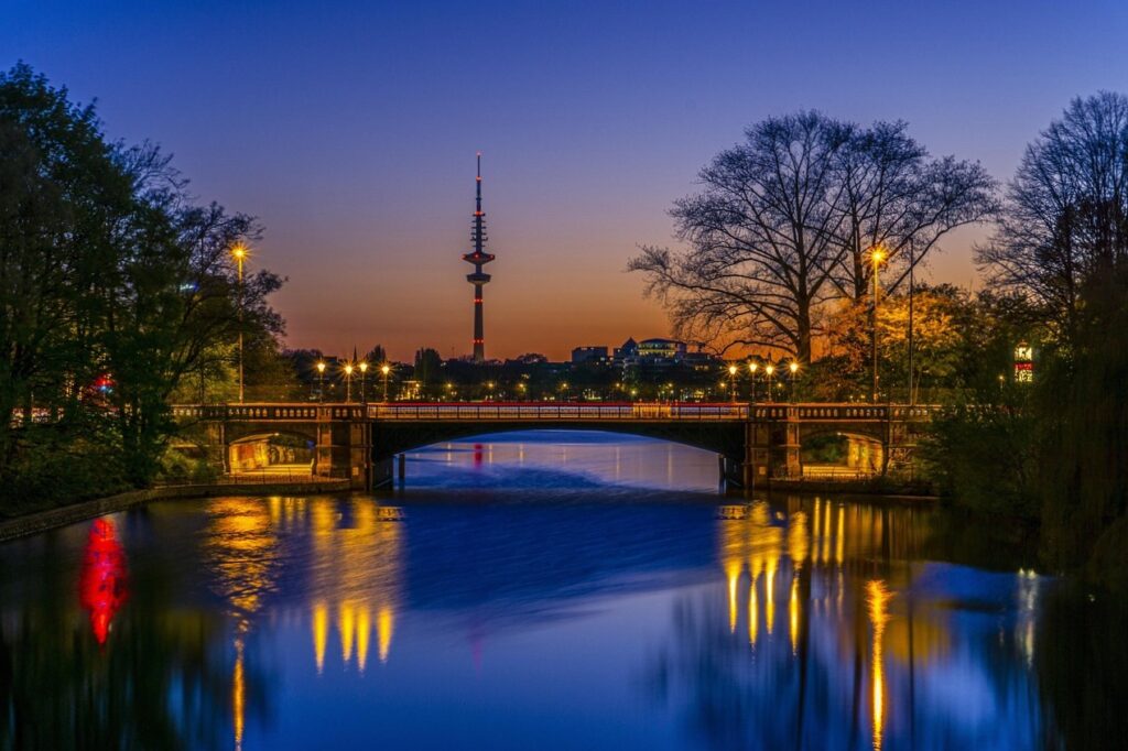 Hamburg Viertel und Hotels